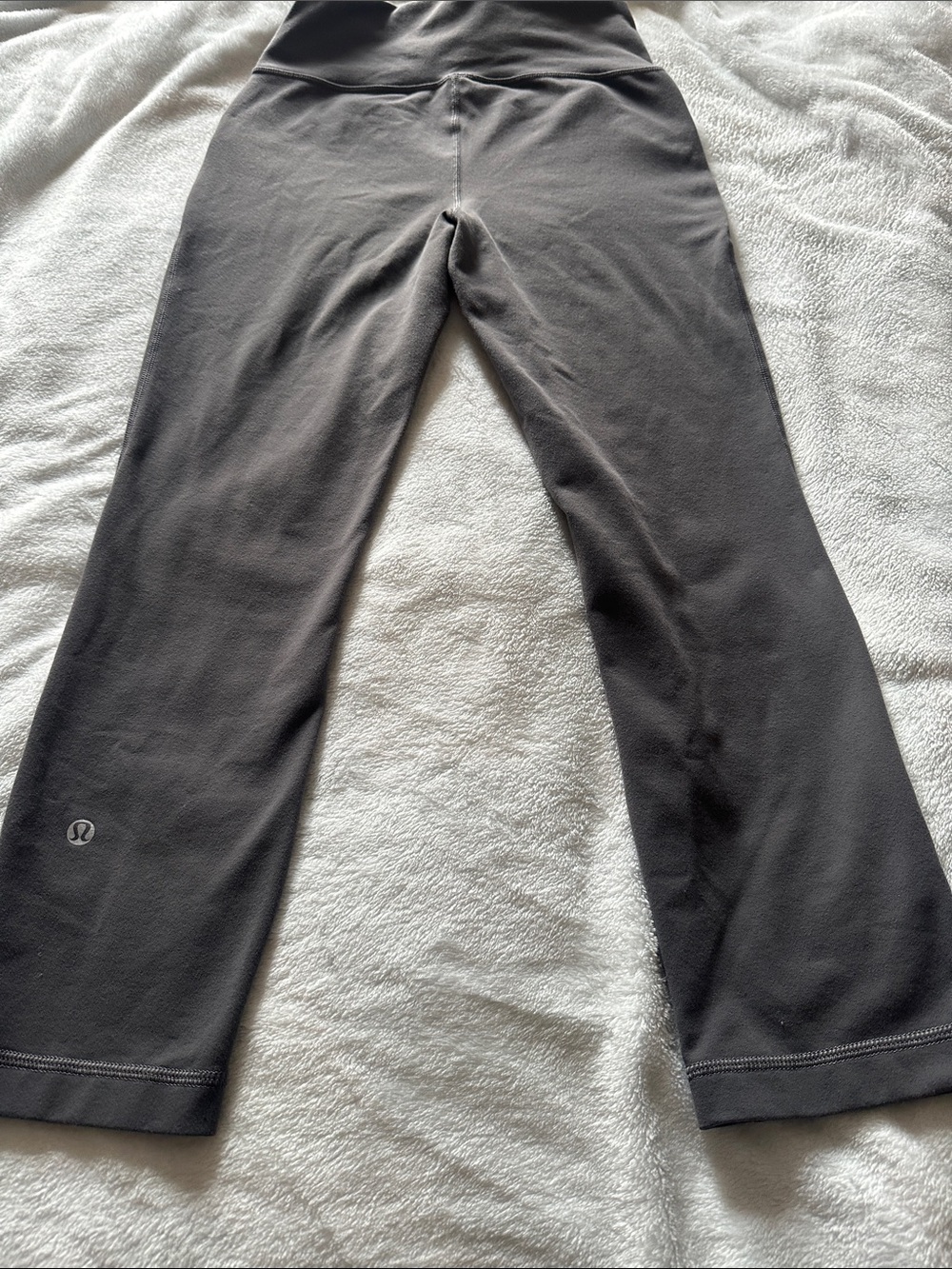 Lululemon gray Wide-Leg Yoga Pants